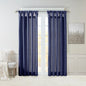 Madison Park Twist Tab Lined Window Curtain Panel