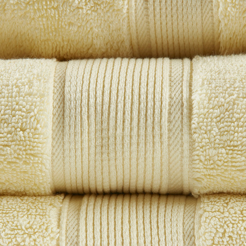 Madison Park Signature 100% Cotton 8 Piece Antimicrobial Towel Set