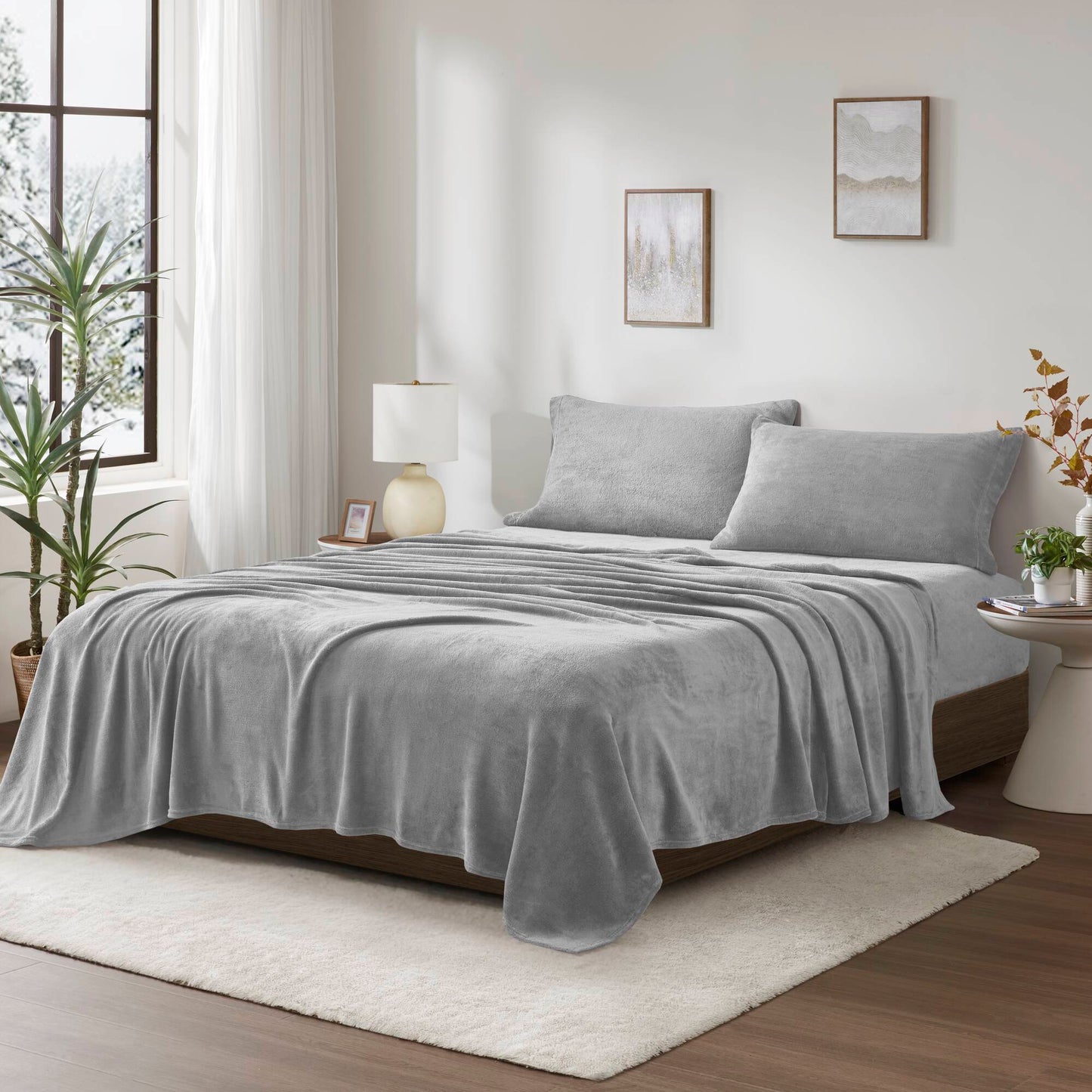 Soloft Plush Micro Plush Sheet Set