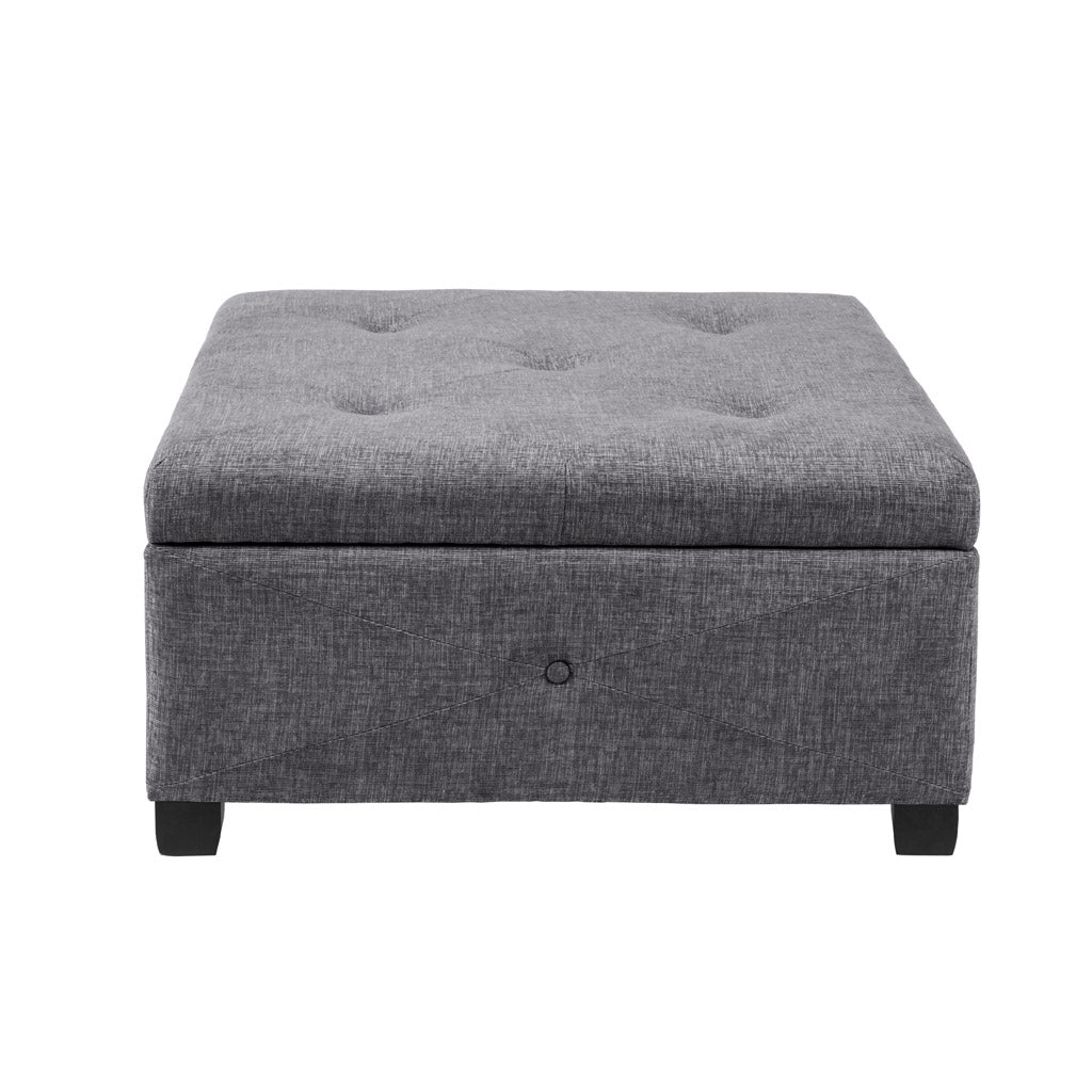 Madison Park Soft Close Storage Ottoman