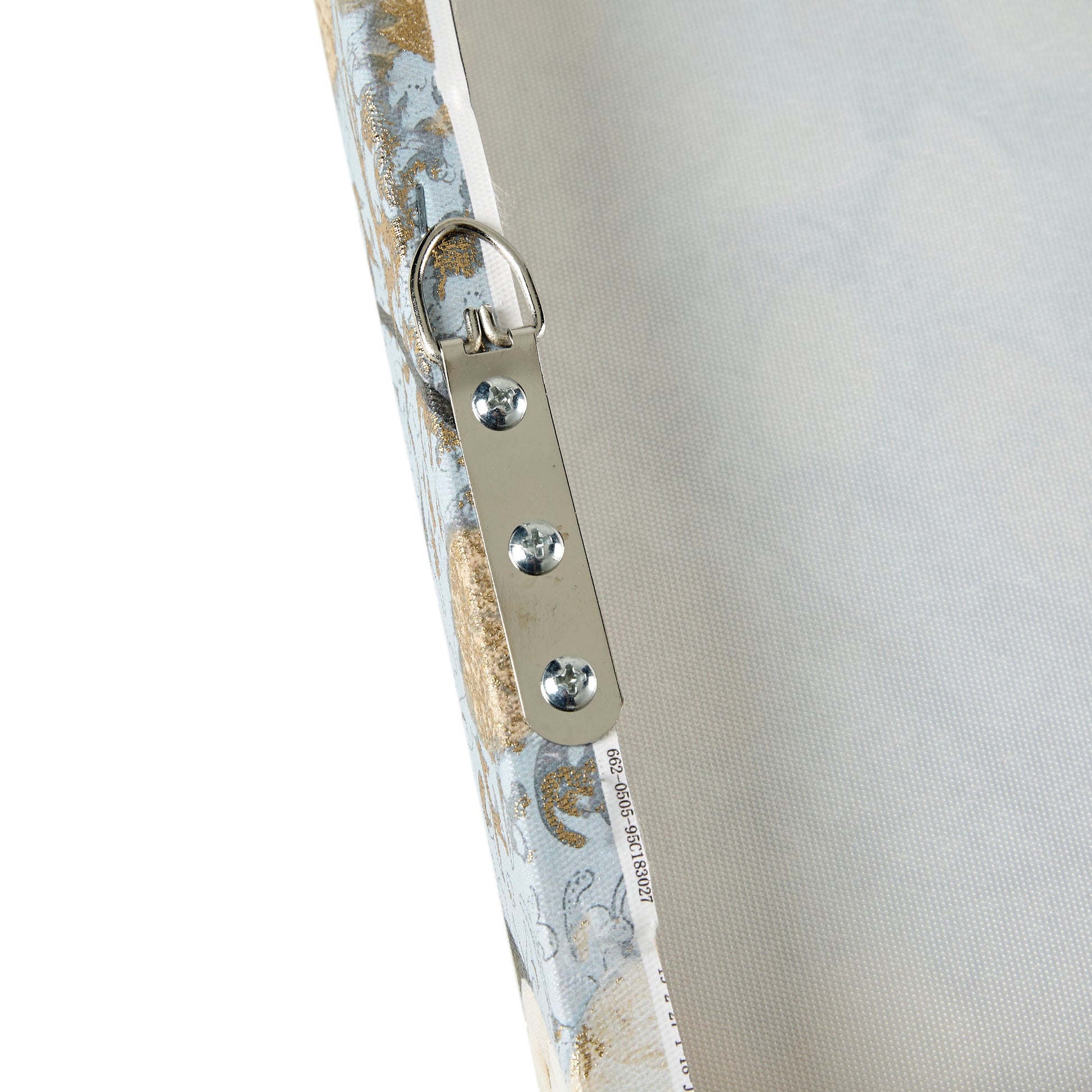 Madison Park Gold Foil and Hand Embellished Floral Canvas Wall Art