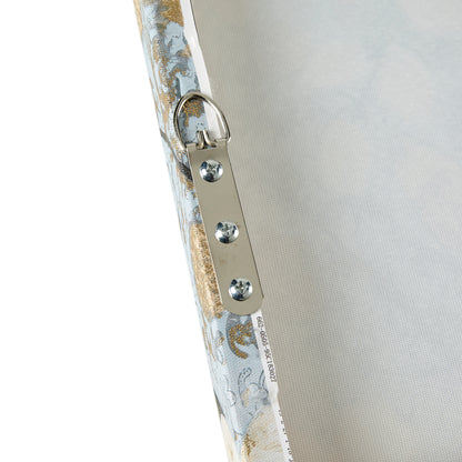 Madison Park Gold Foil and Hand Embellished Floral Canvas Wall Art