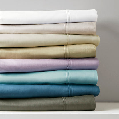 Madison Park Cotton Blend Sateen Sheet Set