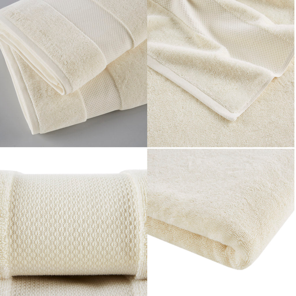 Madison Park Signature 100% Cotton Bath Sheet 2 Piece Set