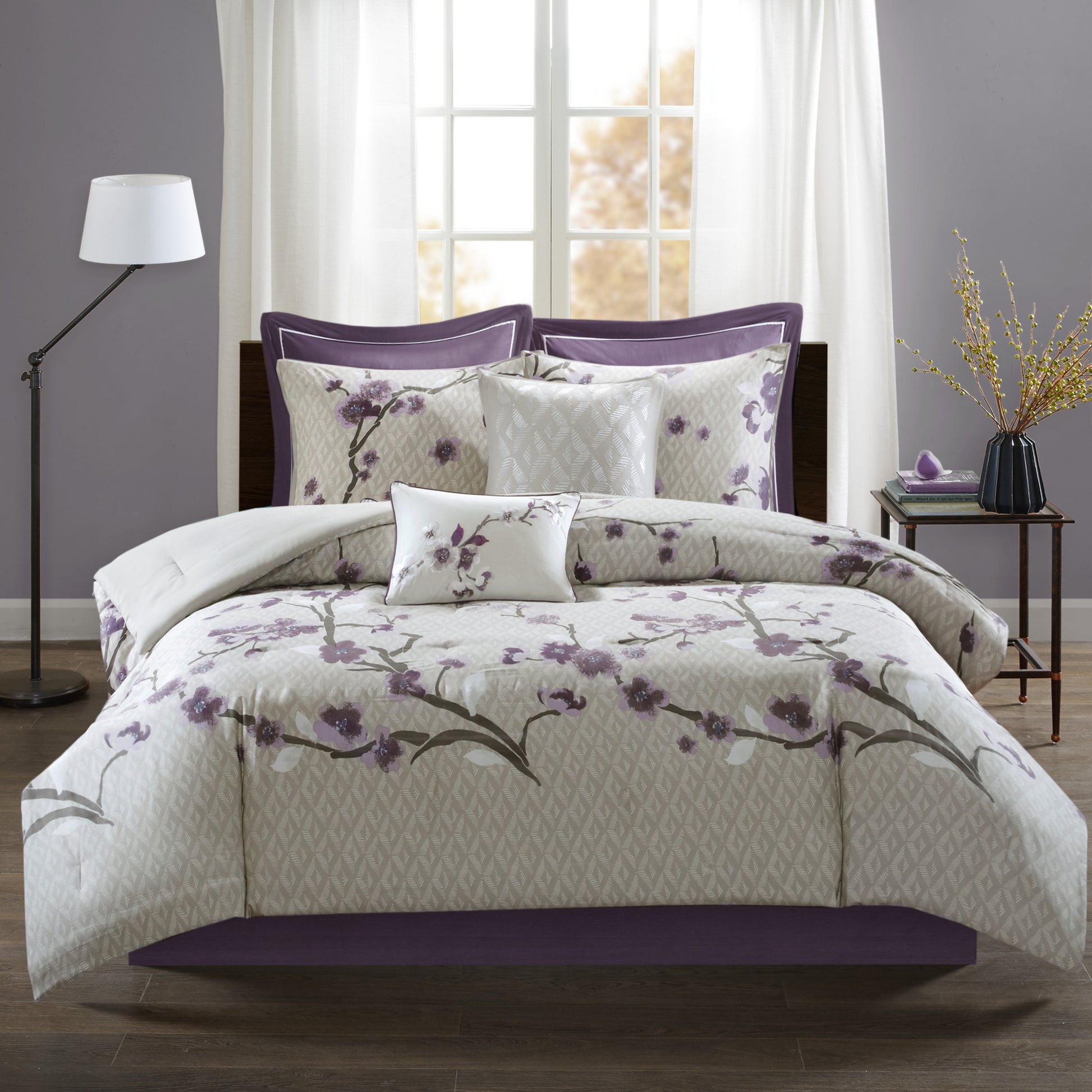 Madison Park 8 Piece Cotton Comforter Set