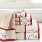 Madison Park Embroidered Cotton Jacquard 6 Piece Towel Set