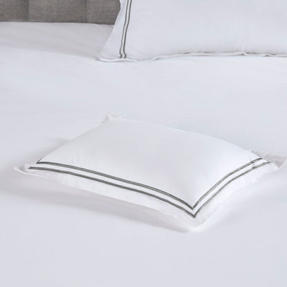 Madison Park Signature 100% Cotton Sateen Embroidered Duvet Cover Set