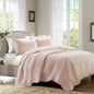 Madison Park 3 Piece Reversible Scalloped Edge Quilt Set