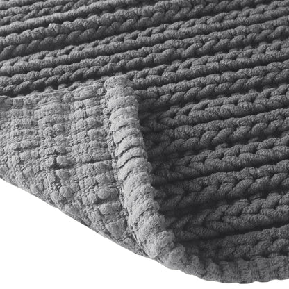 Madison Park 100% Cotton Chenille Chain Stitch Rug