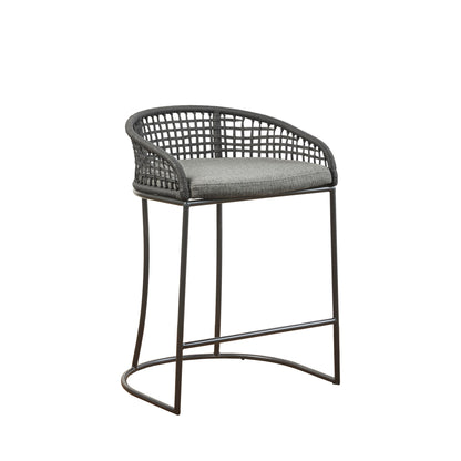 Madison Park Woven Counter Stool 25"