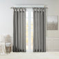 Madison Park Twist Tab Lined Window Curtain Panel