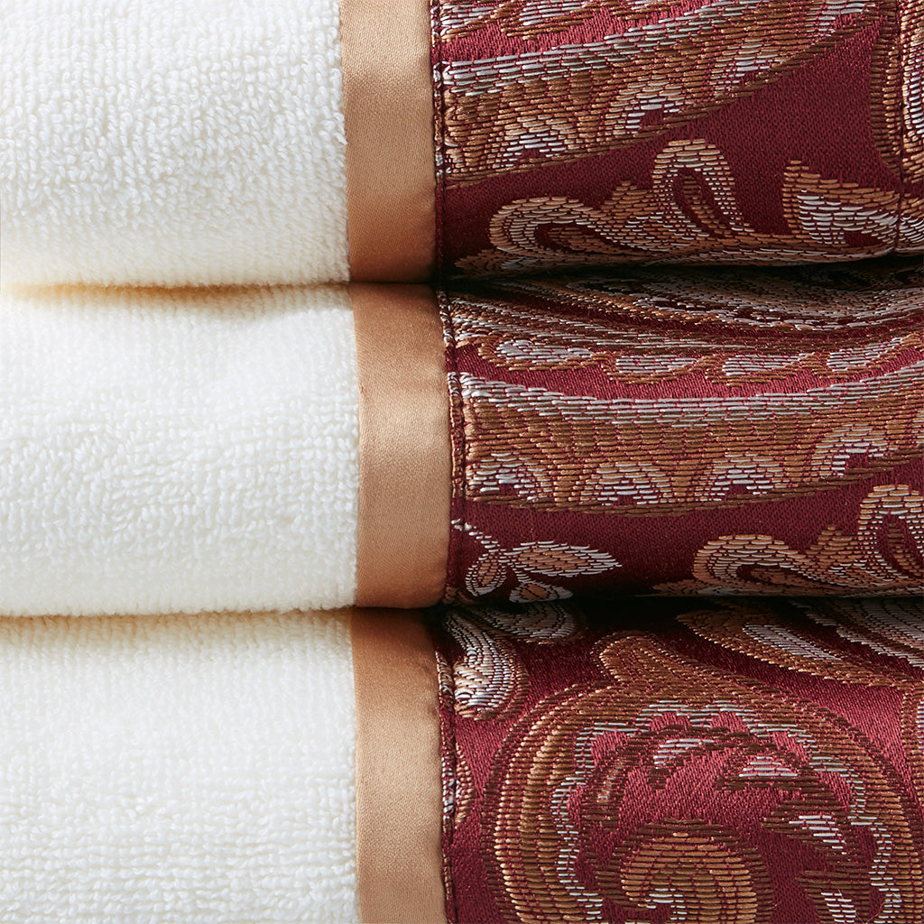 Madison Park 6 Piece Jacquard Towel Set