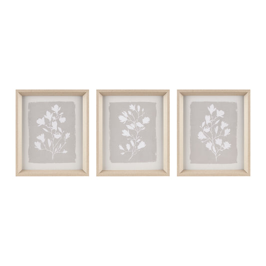 Madison Park 3-piece Framed Glass Wall Art Set