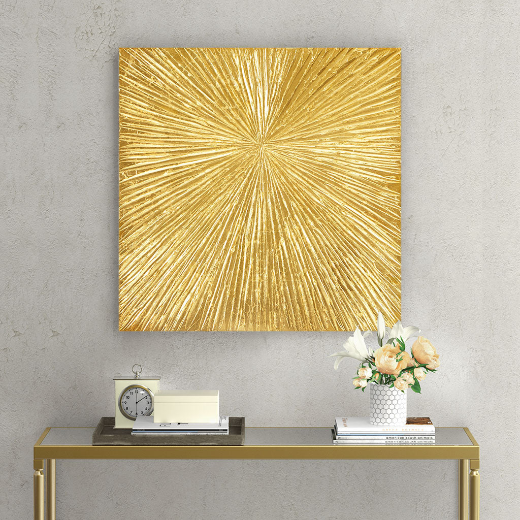 Madison Park Signature Hand Painted Dimensional Resin Wall Art