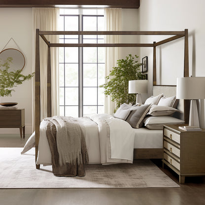 Madison Park Canopy Bed Queen