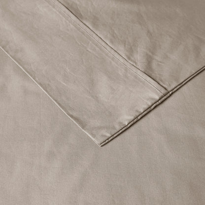 Madison Park 200 Thread Count Relaxed Cotton Percale Sheet Set