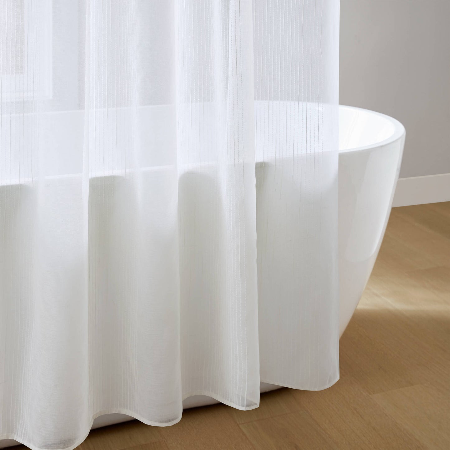 Anna Sheer Shower Curtain