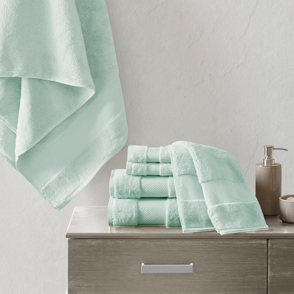 Madison Park Signature Cotton 6 Piece Bath Towel Set