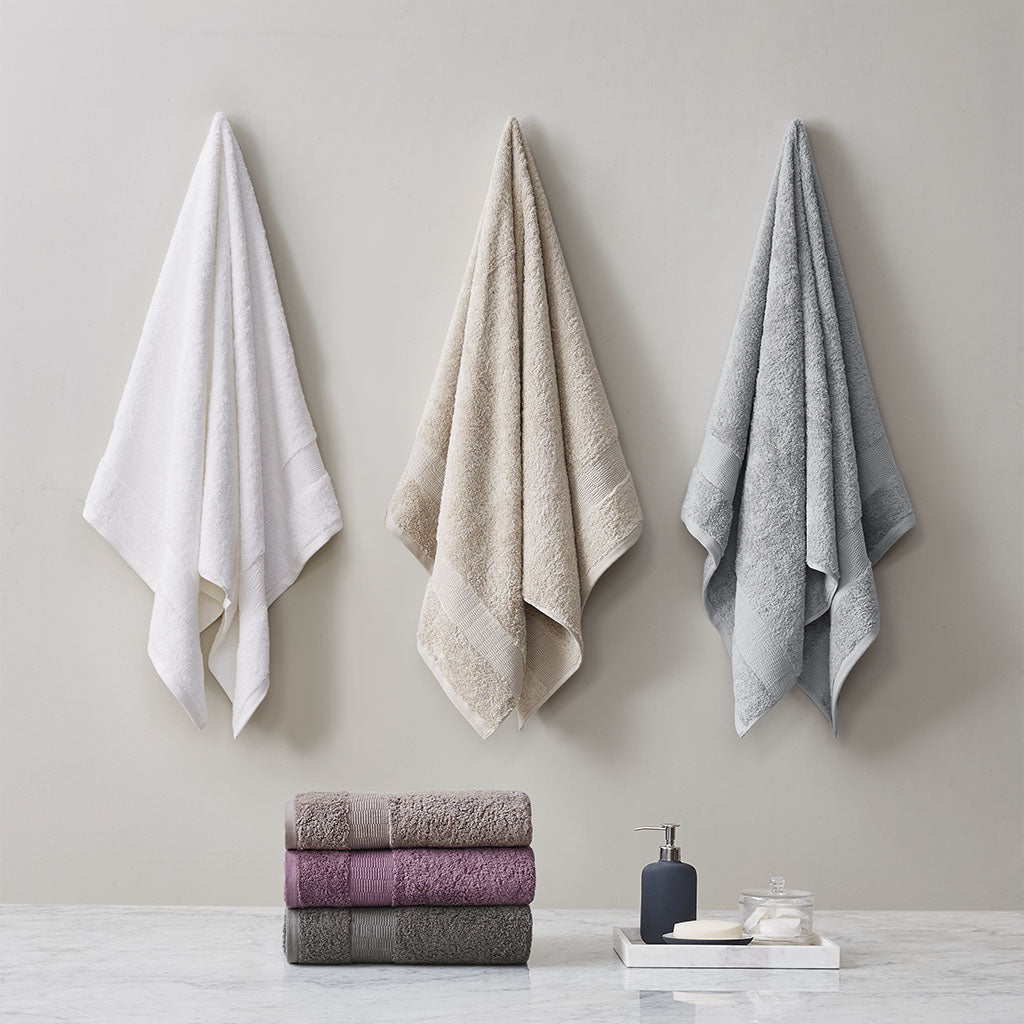 Madison Park Signature 100% Egyptian Cotton 6 Piece Towel Set