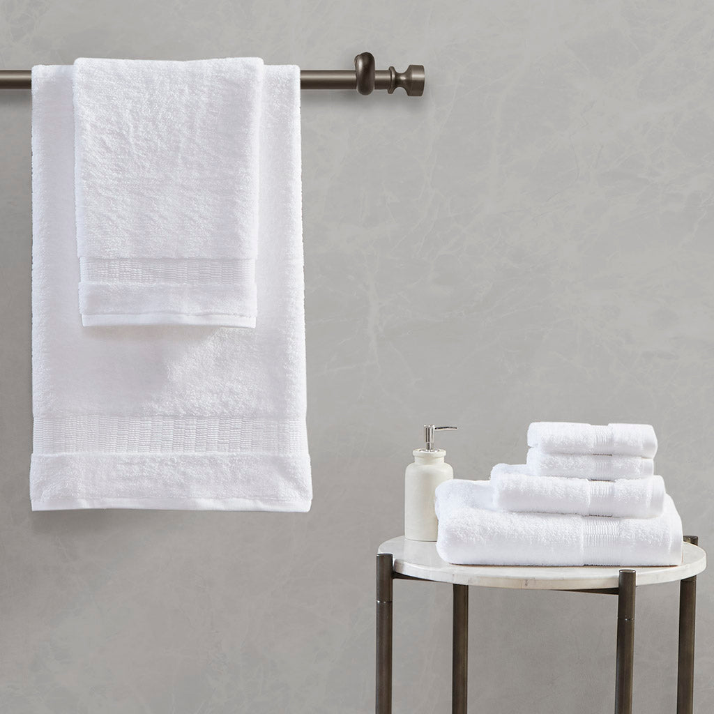 Madison Park Signature 100% Egyptian Cotton 6 Piece Towel Set