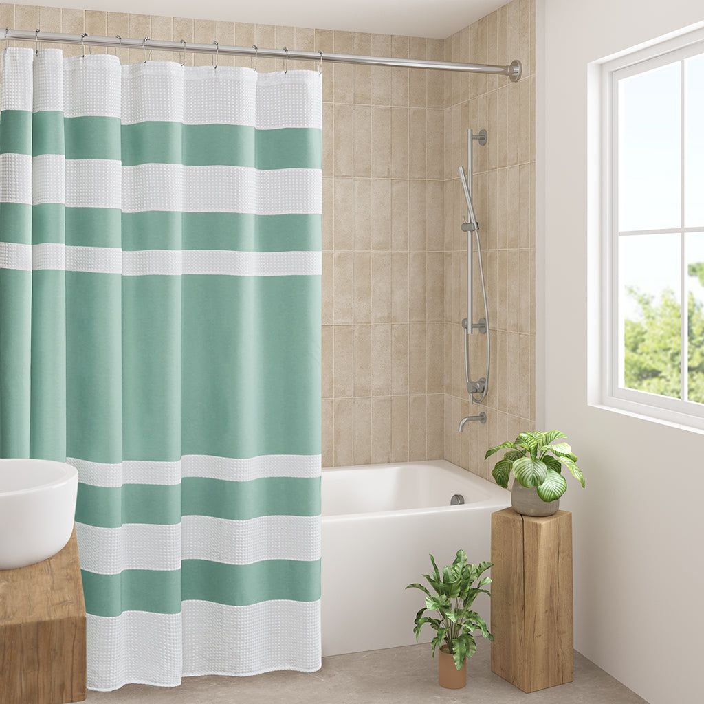 Madison Park Shower Curtain with 3M Treatment