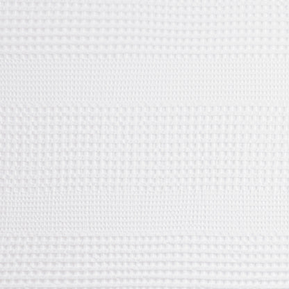 Madison Park Super Waffle Textured Solid Shower Curtain