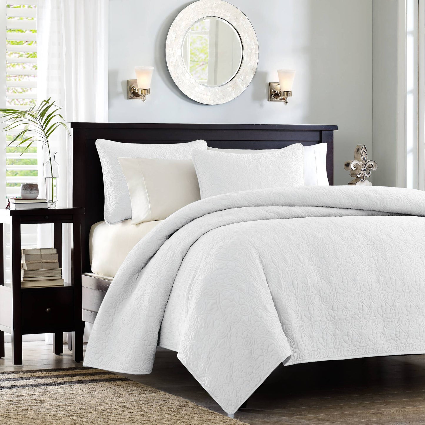 Madison Park 3 Piece Reversible Quilt Set