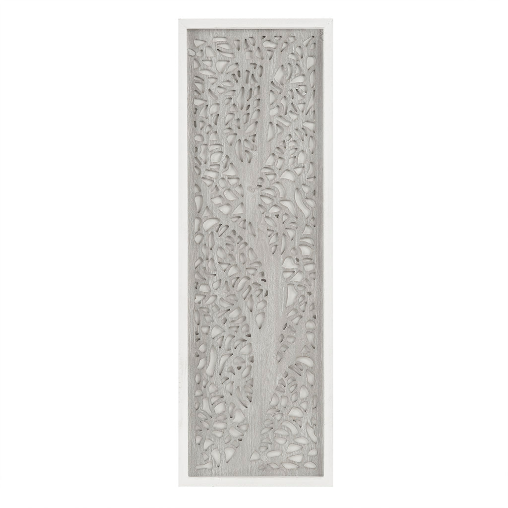 Madison Park Laser Cut Tree Framed Panel Wall Decor