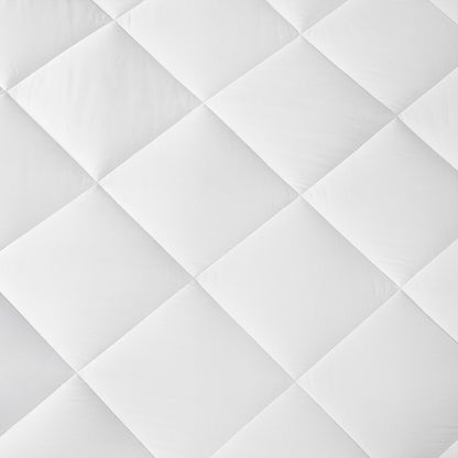 Madison Park 300 Thread Count Cotton Sateen Waterproof Mattress Pad