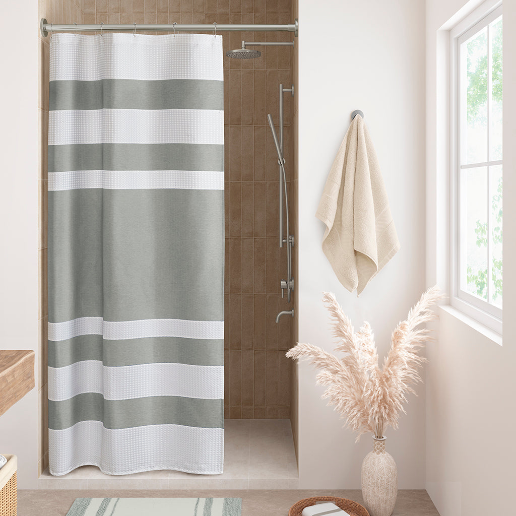 Madison Park Shower Curtain with 3M Treatment