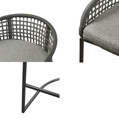 Madison Park Woven Counter Stool 25"