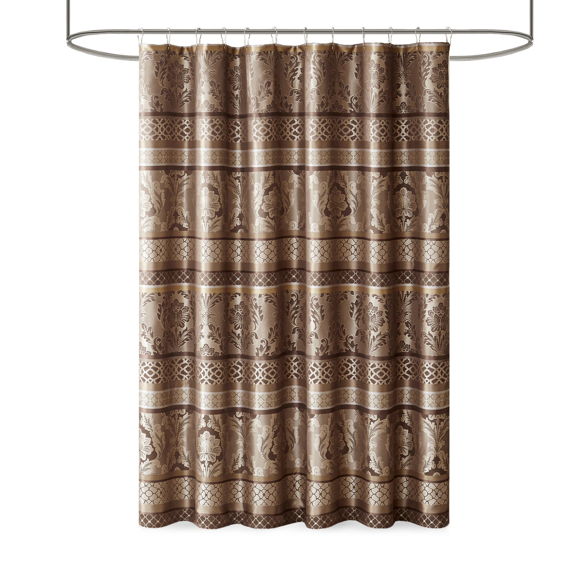 Madison Park Jacquard Shower Curtain