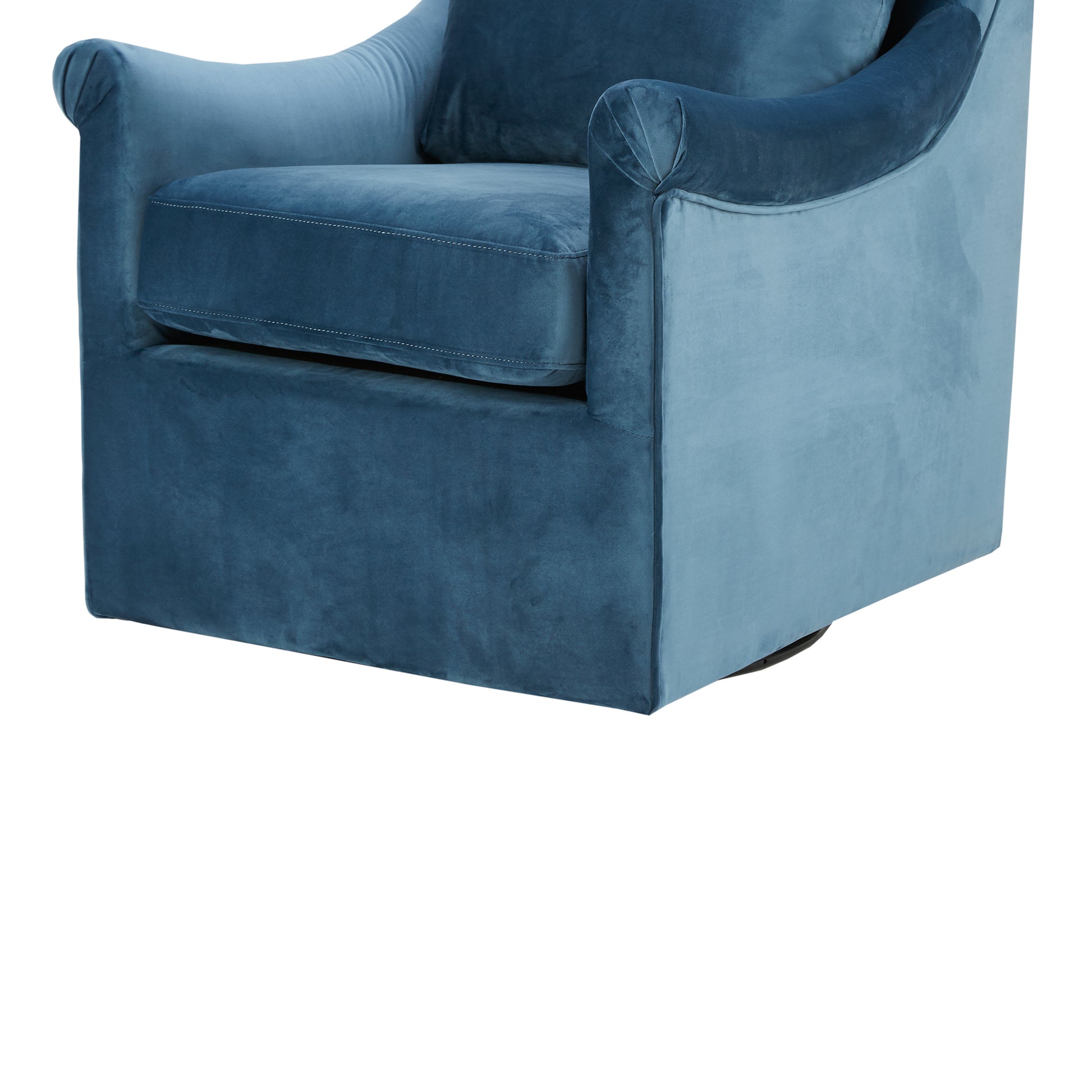Madison Park Upholstered Swivel Accent Chair