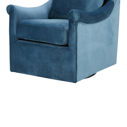 Madison Park Upholstered Swivel Accent Chair