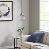 Elm Bell-Shaped Glass Pendant