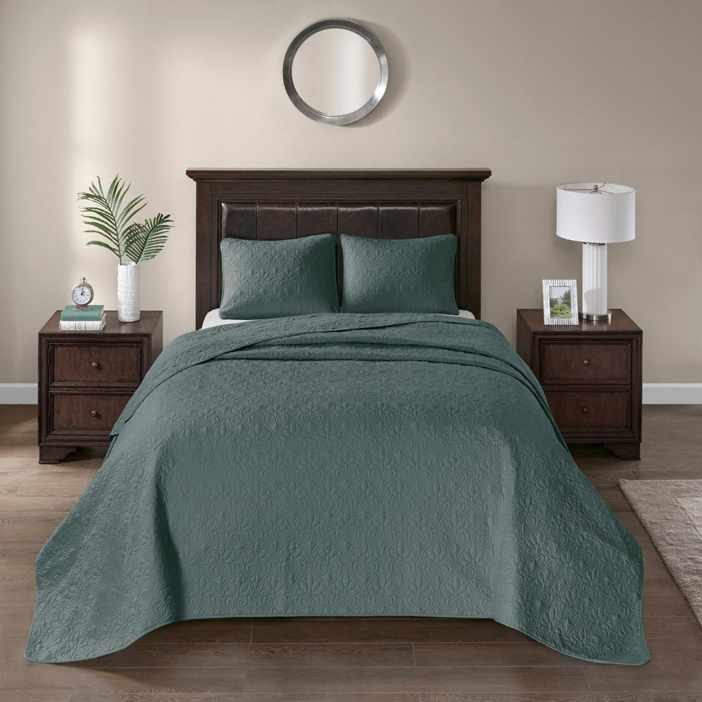 Madison Park 3 Piece Reversible Bedspread Set