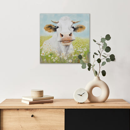 Madison Park Cow Canvas Wall Art