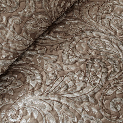 Madison Park 6 Piece Jacquard Quilt Set with Throw Pillows