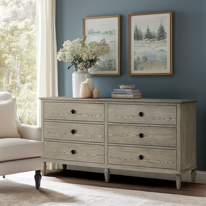 Madison Park Signature 6-drawer wood dresser (70")