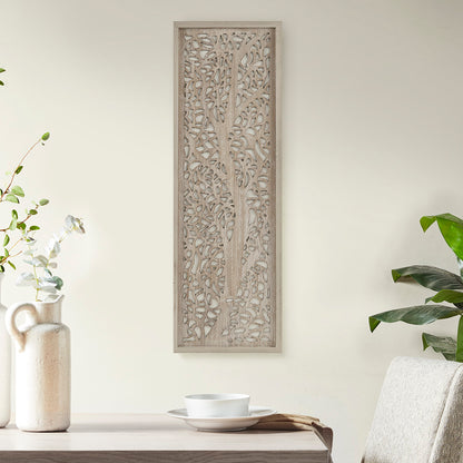 Madison Park Laser Cut Tree Framed Panel Wall Decor