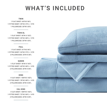 Micro Fleece Sheet Set