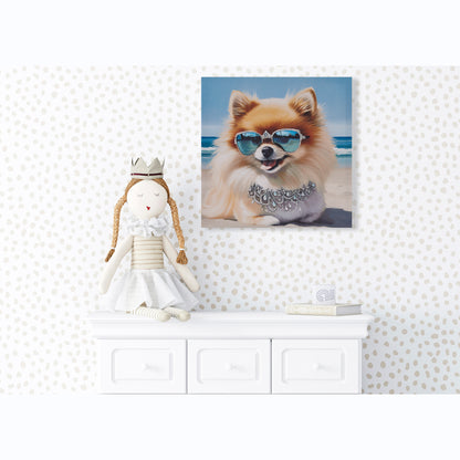 Madison Park Pomeranian Canvas Wall Art