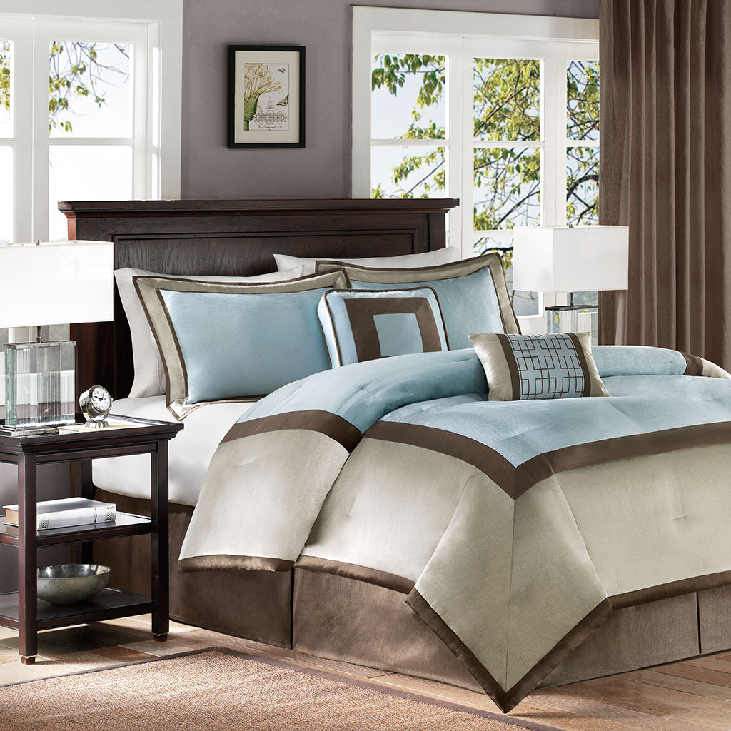 Genevieve 7 Piece Comforter Set - Madison Park Fashion Bedding
