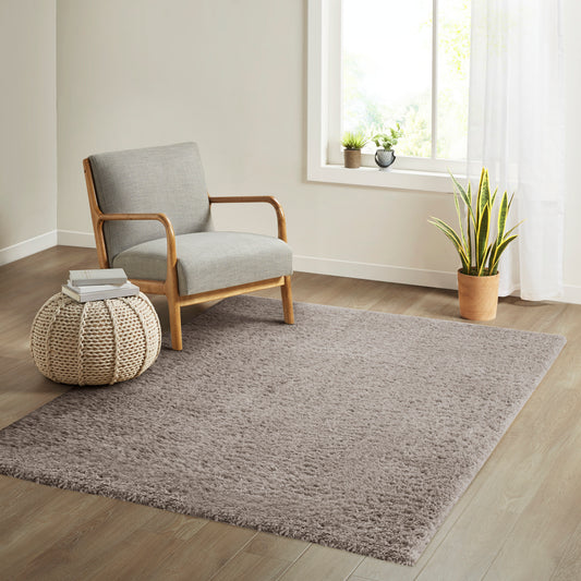 Madison Park Super Soft Polyester Shag Area Rug