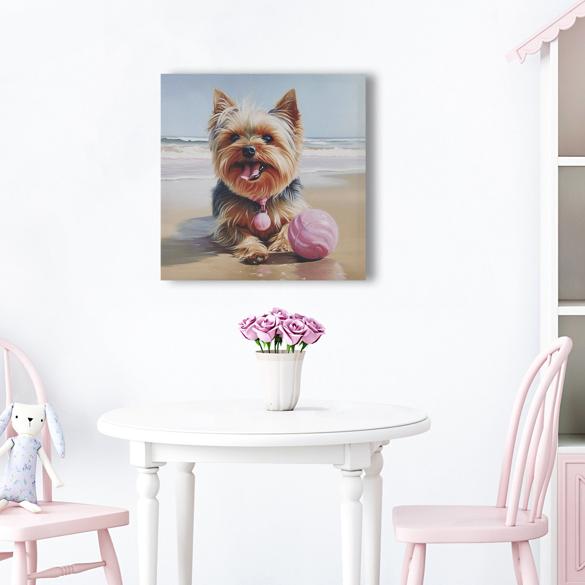 Madison Park Yorkie Canvas Wall Art