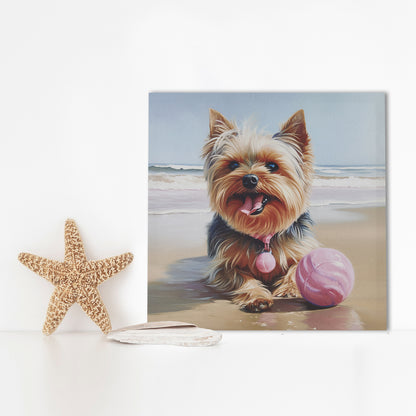 Madison Park Yorkie Canvas Wall Art