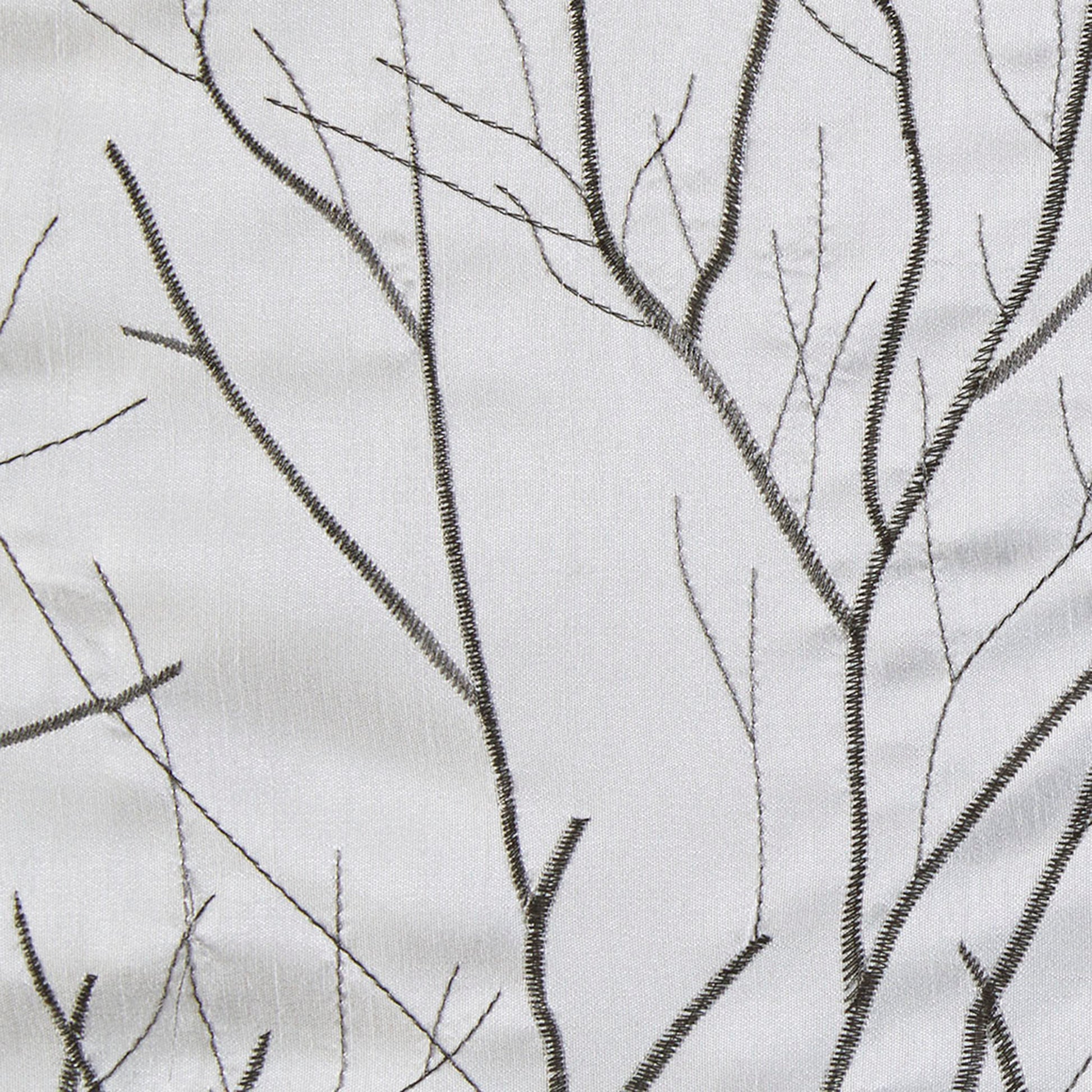 Madison Park Faux Silk Embroidered Window Valance