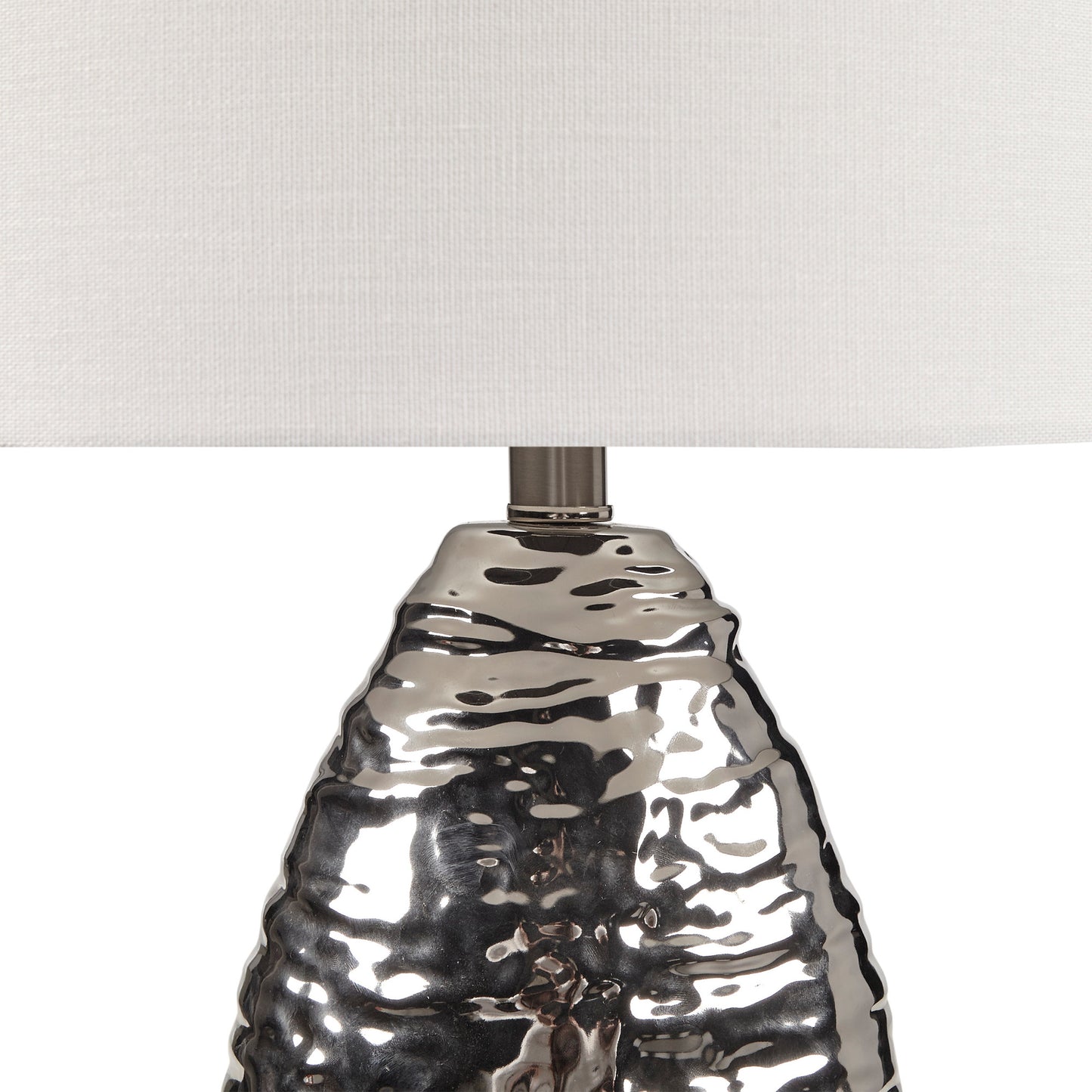 Hampton Hill Oval Textured Ceramic Table Lamp