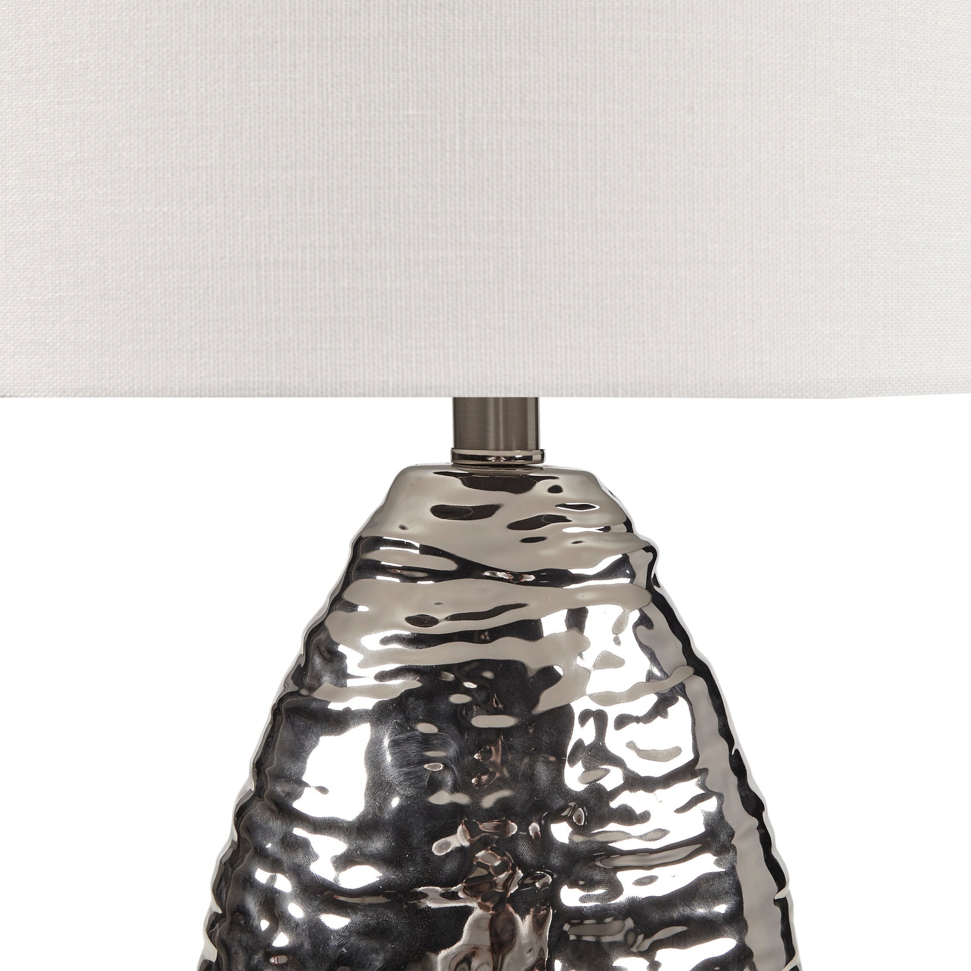 Hampton Hill Oval Textured Ceramic Table Lamp