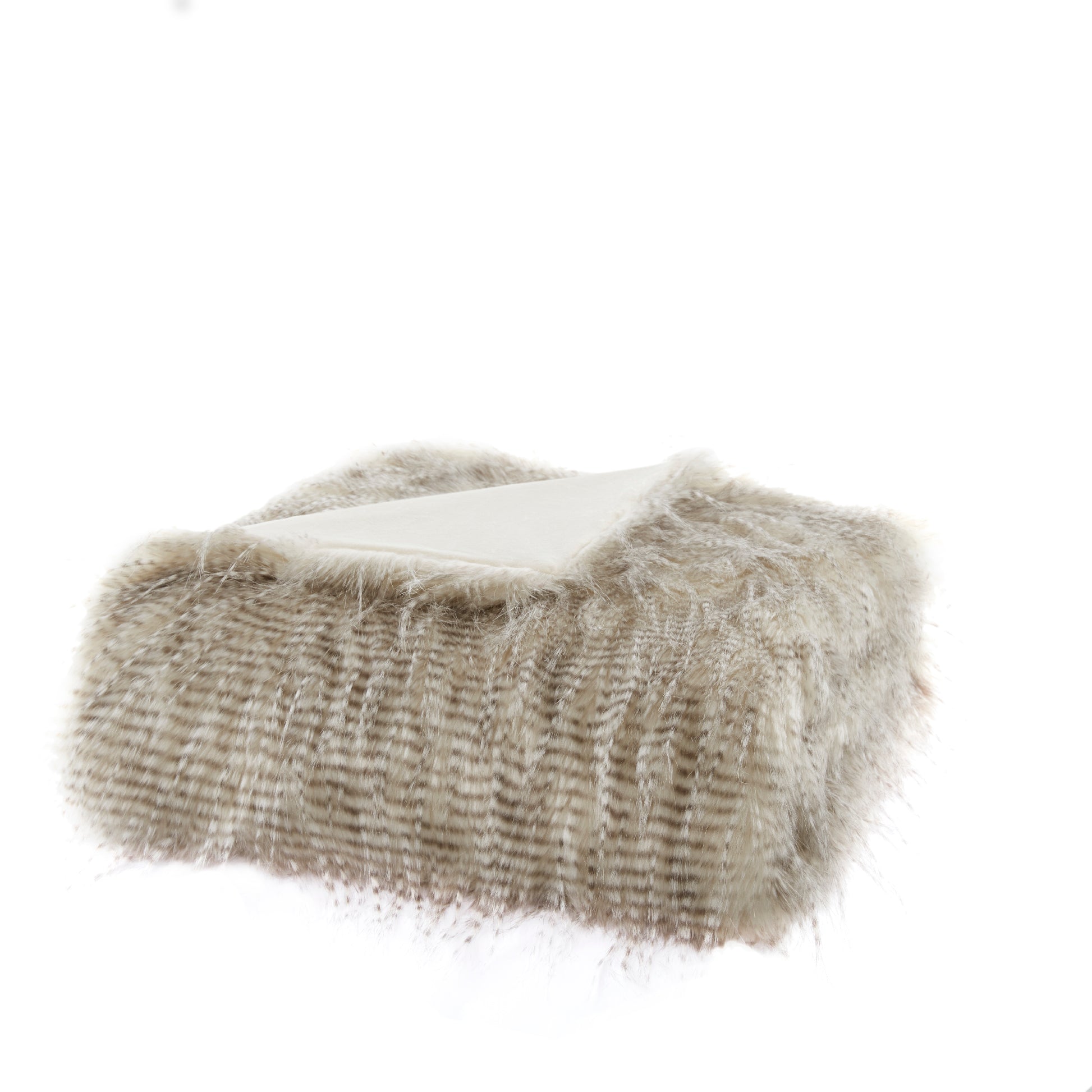 Madison Park Faux Fur Throw